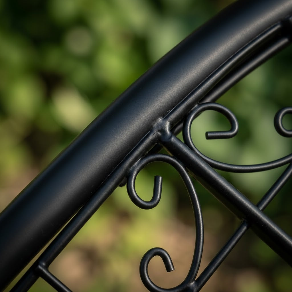 Set of 2 Metal Garden Trellis Plant Support - 220cm