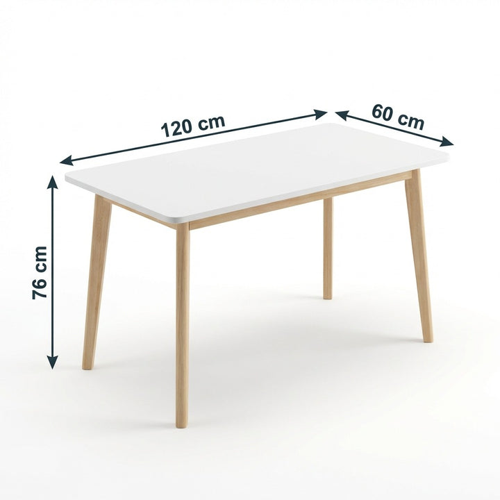 Rectangular Dining Table 120 x 60 x 76 cm