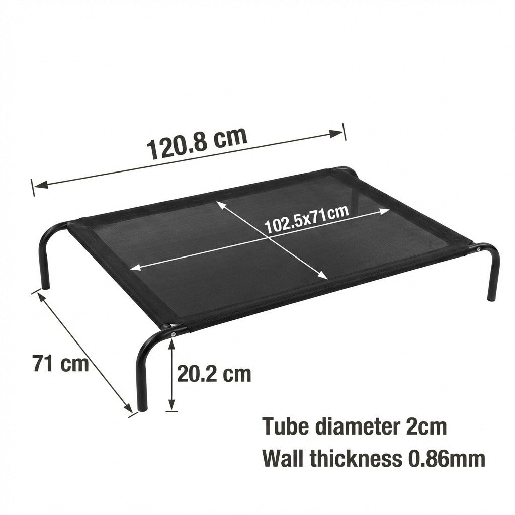 Elevated Dog Bed With Breathable Sterling Mesh - XL