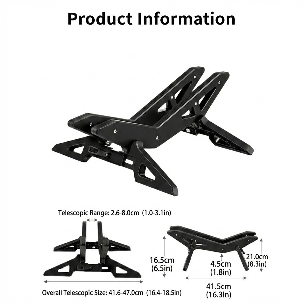 Adjustable Bicycle Floor Parking Stand