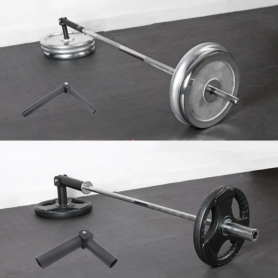 T-Bar Row Landmine Attachment for 50mm Olympic Barbell Sleeves - Black