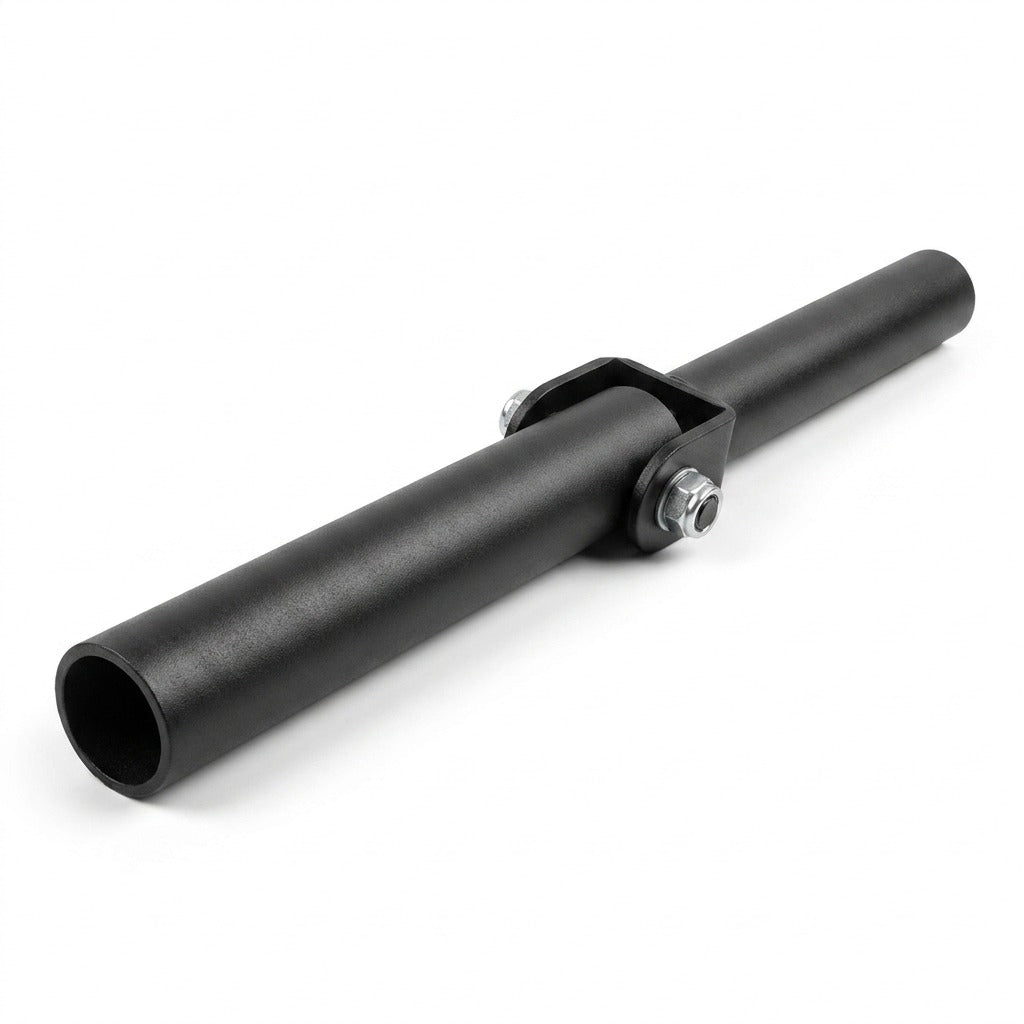 T-Bar Row Landmine Attachment for 25mm Barbell Sleeves - Black Steel