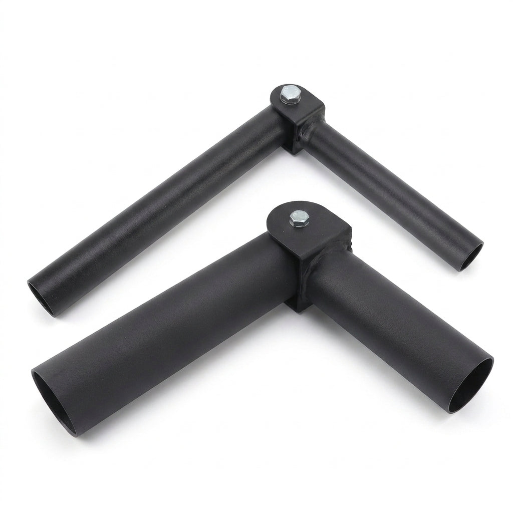 T-Bar Row Landmine Attachment for 25mm Barbell Sleeves - Black Steel
