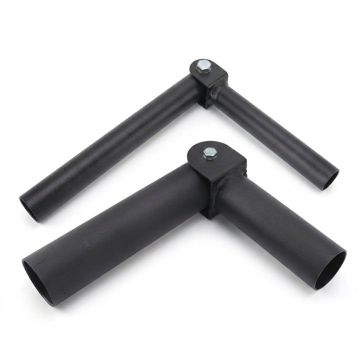 T-Bar Row Landmine Attachment for 25mm Barbell Sleeves - Black Steel