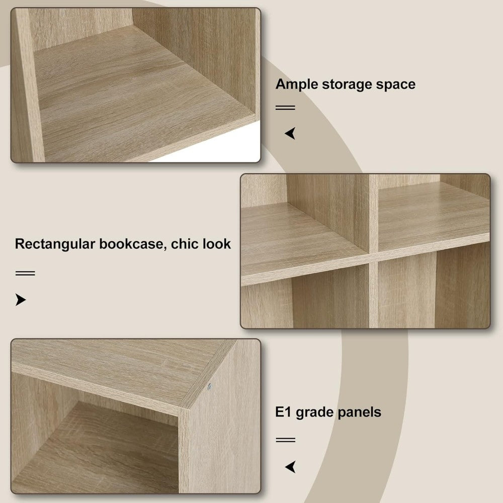 4 Cubes Storage Bookcase Organizer