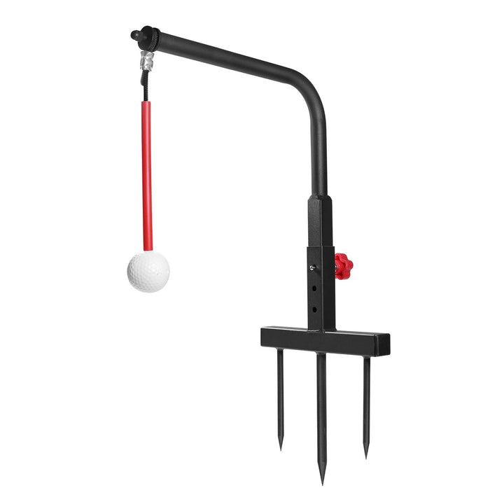 Adjustable Golf Swing Trainer with Hanging Ball - Indoor & Outdoor Practice Aid