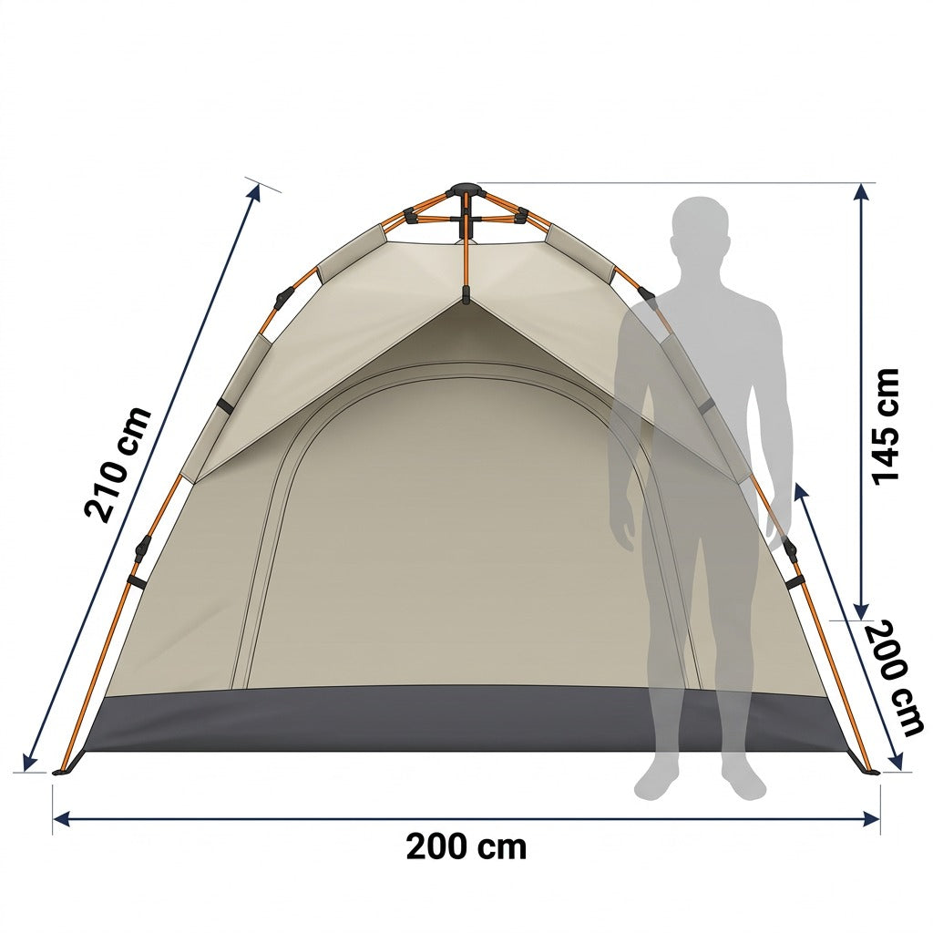 2-3 Person Portable Camping Tent