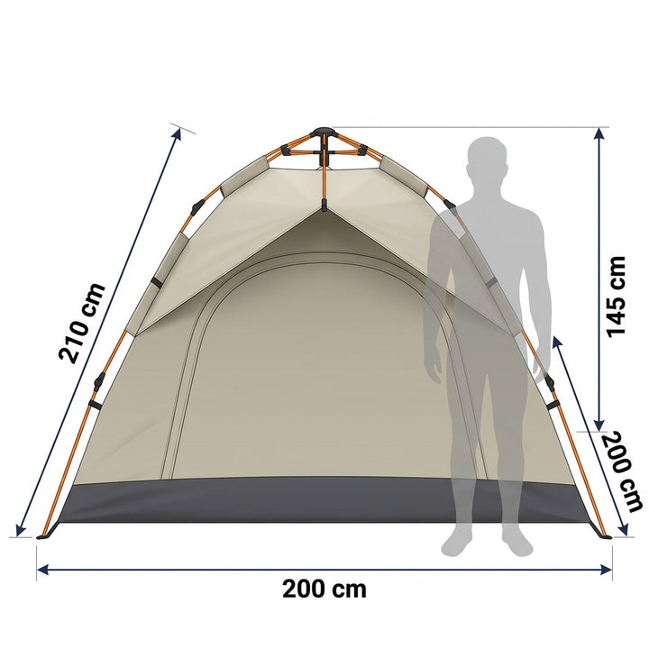2-3 Person Portable Camping Tent