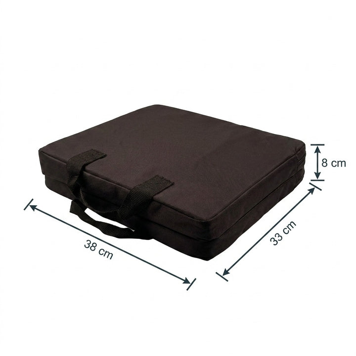 Portable Outdoor Folding Cushion - 600D Oxford Cloth Seat Pad for Camping & Stadiums