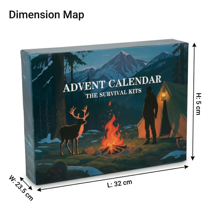 Outdoor Activity Accessory Advent Calendar - 22 Accessories M3
