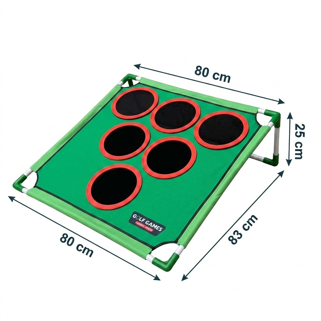Golf Game Play Set with Hitting Mat and 20 Balls - Indoor & Outdoor Fun
