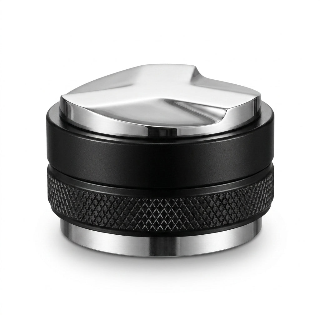58mm Dual-Head Coffee Distributor and Tamper - Heavy Duty Espresso Leveler