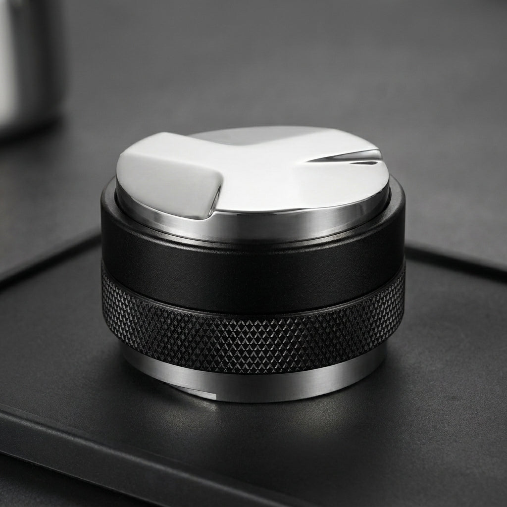 58mm Dual-Head Coffee Distributor and Tamper - Heavy Duty Espresso Leveler