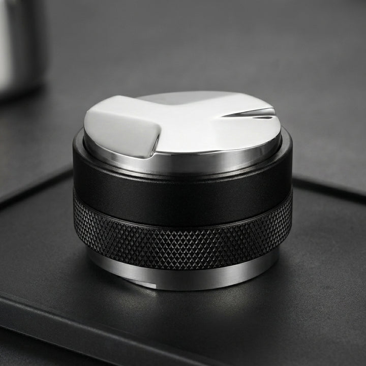 58mm Dual-Head Coffee Distributor and Tamper - Heavy Duty Espresso Leveler