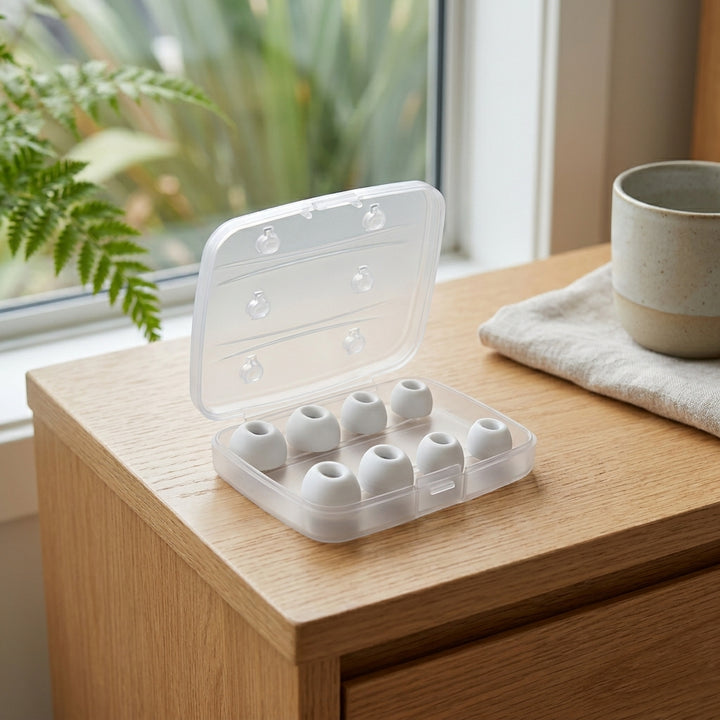 4 Pairs Replacement Silicone Ear Tips for AirPods Pro - XS, S, M, L Sizes