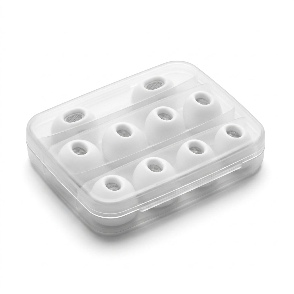 4 Pairs Replacement Silicone Ear Tips for AirPods Pro - XS, S, M, L Sizes