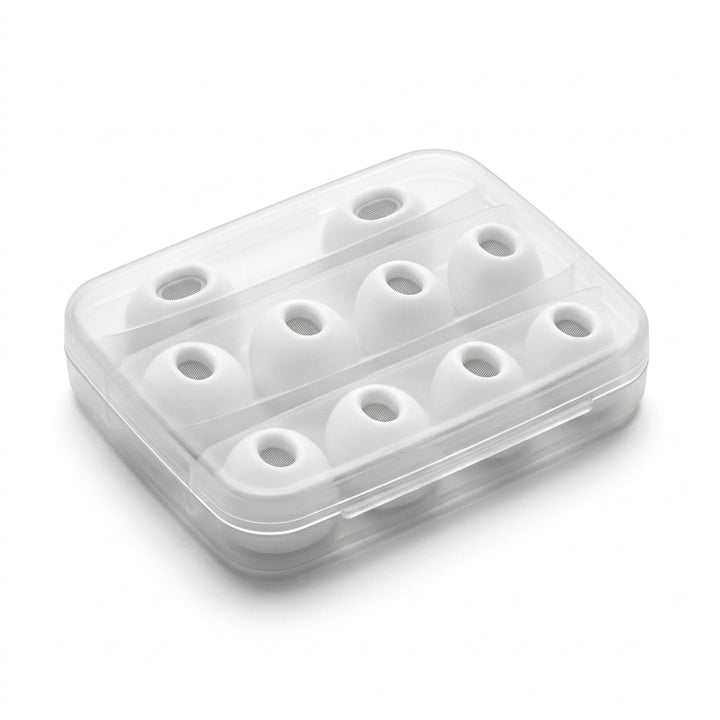 4 Pairs Replacement Silicone Ear Tips for AirPods Pro - XS, S, M, L Sizes