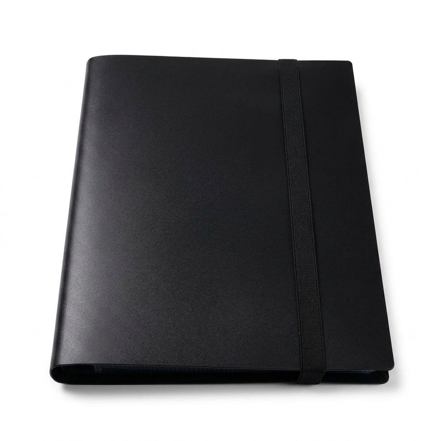 9 Pocket Trading Card Binder Album - 540 Card Capacity Side Loading - Black