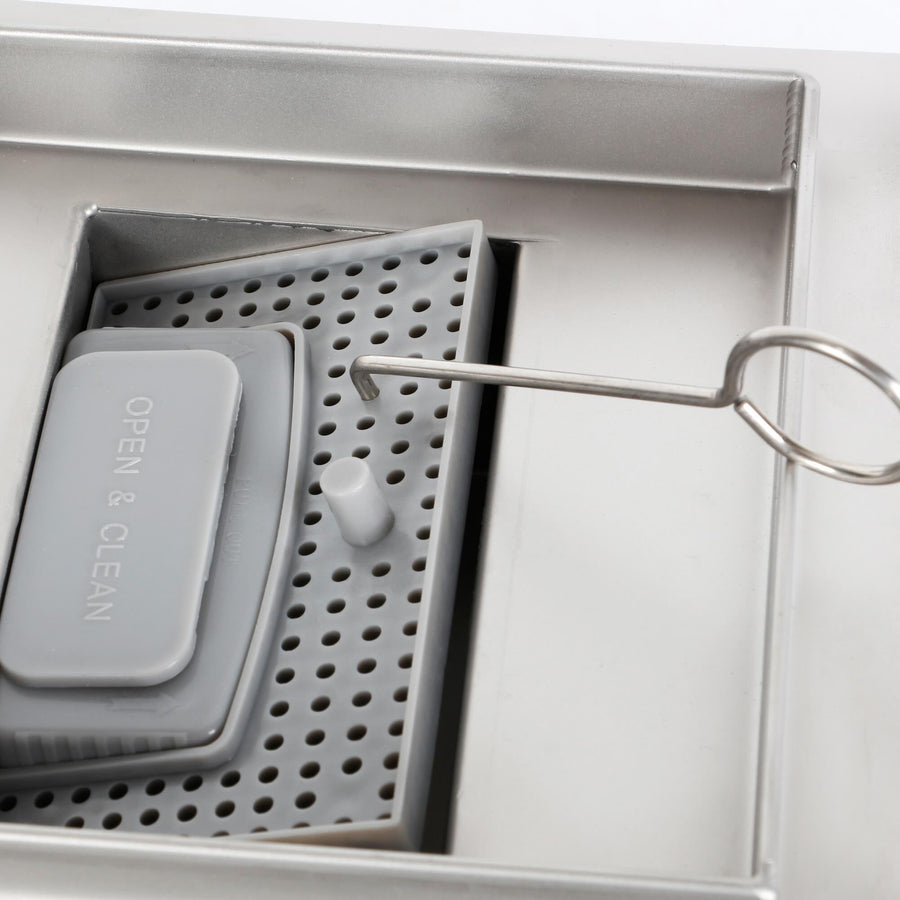 150mm Square Embedded Tile-In Bathroom Floor Drain Waste Grate