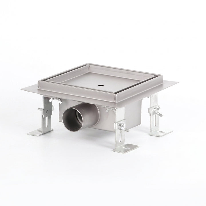 150mm Square Embedded Tile-In Bathroom Floor Drain Waste Grate