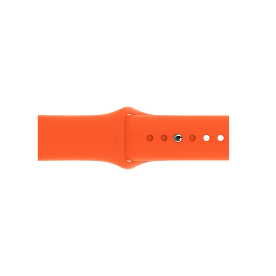Silicone Sports Bands Compatible With Apple Watch Band for 42MM 44MM 45MM L/XL-Orange