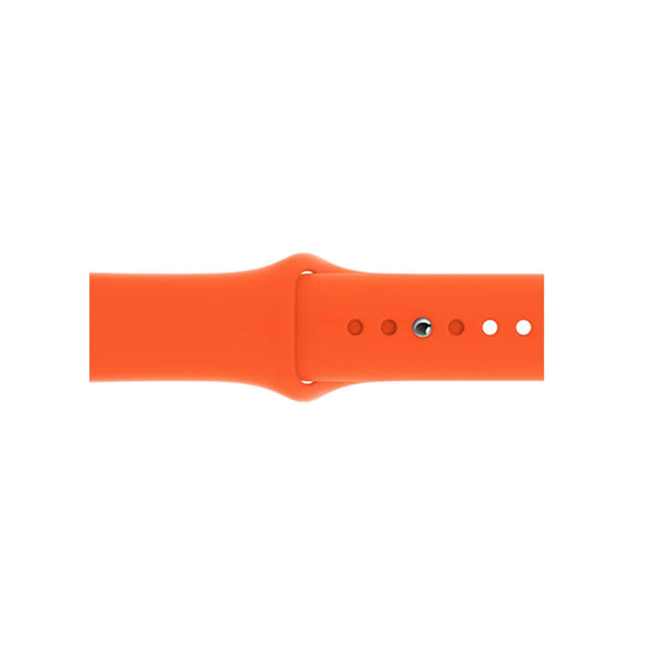 Silicone Sports Bands Compatible With Apple Watch Band for 42MM 44MM 45MM L/XL-Orange