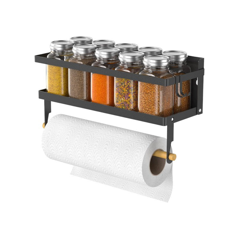 2 in 1 Magnetic Spice Rack with Hooks – Online Sale Zone