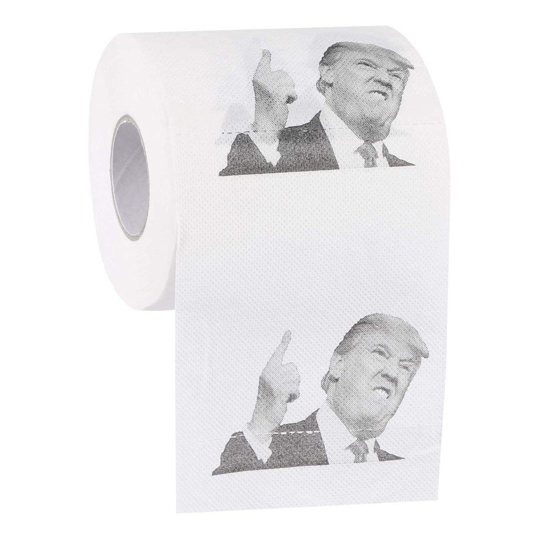 10 Rolls Donald Trump Prank Toilet Paper , Funny Political Gag Gift