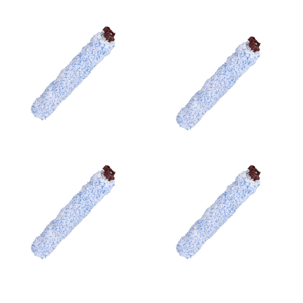 4Pack Cross Wave Wood Floor Brush Rolls Replacement for Bissell