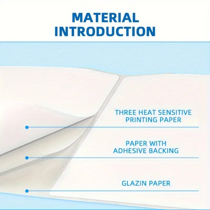 4x6 Inch Direct Thermal Address Labels, 2 Books, 1000 Labels