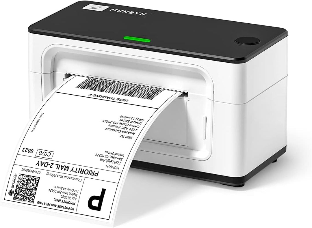 4x6 Inch Direct Thermal Address Labels, 2 Books, 1000 Labels