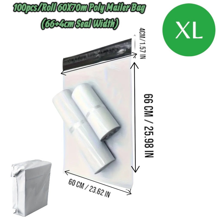 100pcs XL Courier Bags 60_66CM