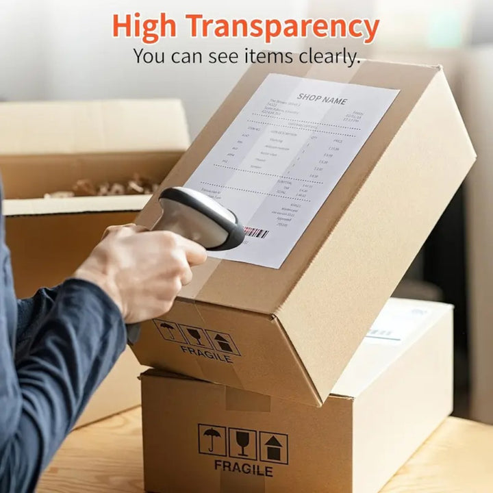 Packing Sealing Tape 112m Roll 6 Pack _ Transparent