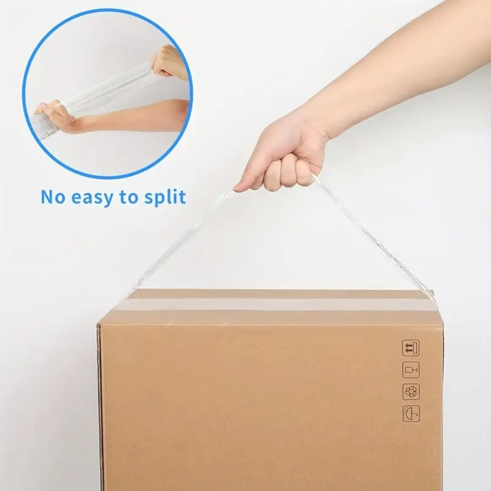Packing Sealing Tape 112m Roll 6 Pack _ Transparent