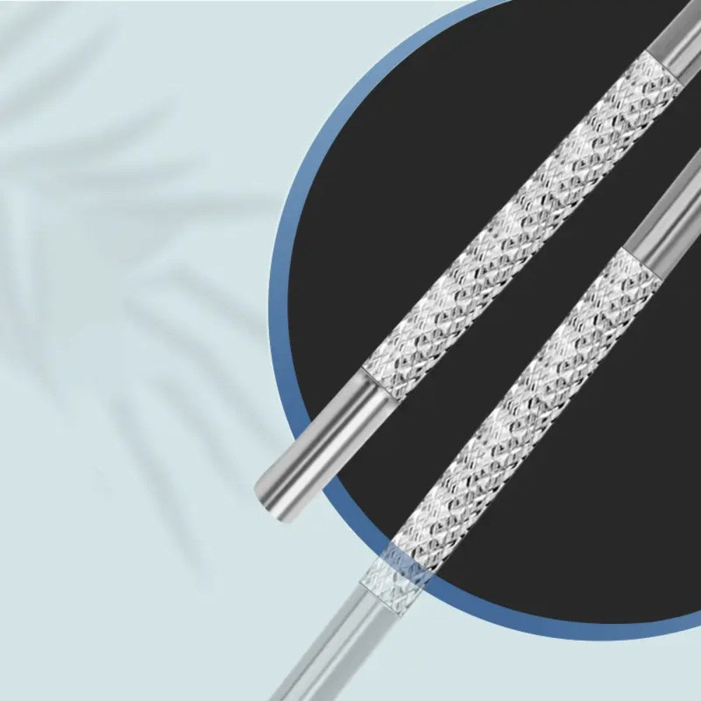 7 Pcs Reusable Titanium Toothpick Set