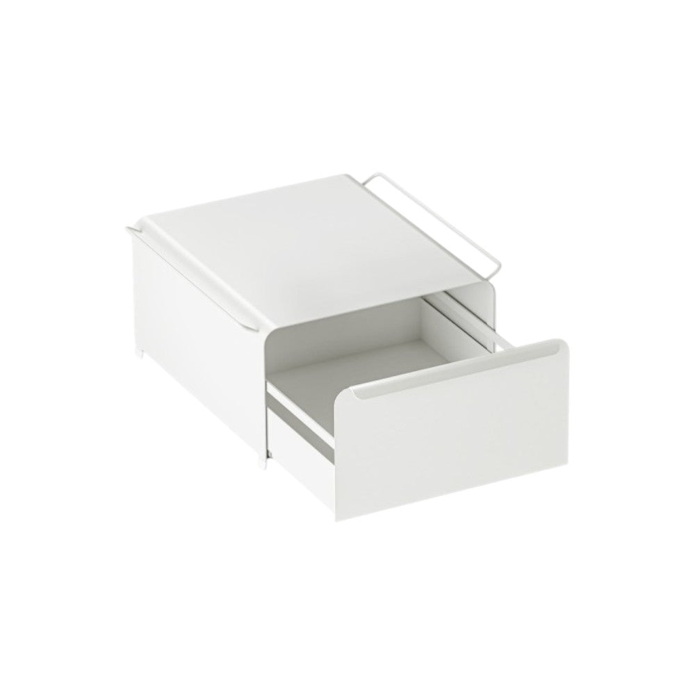 Coffee Machine Organizer with Pull-Out Drawer Countertop Storage Organizer