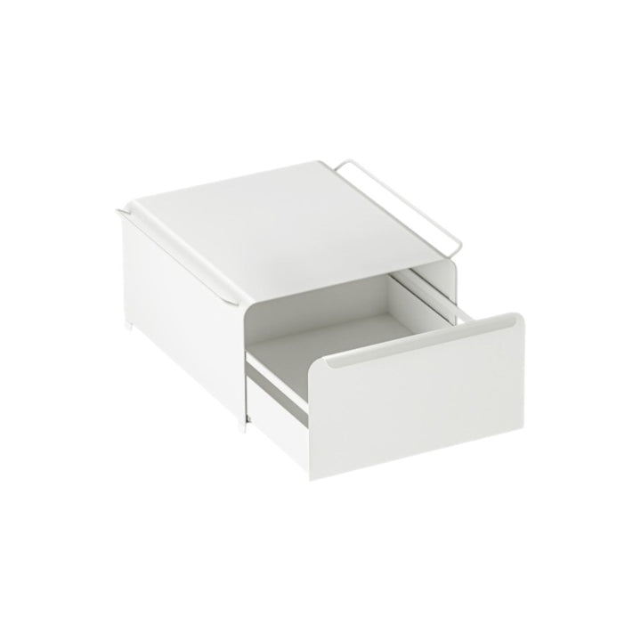 Coffee Machine Organizer with Pull-Out Drawer Countertop Storage Organizer