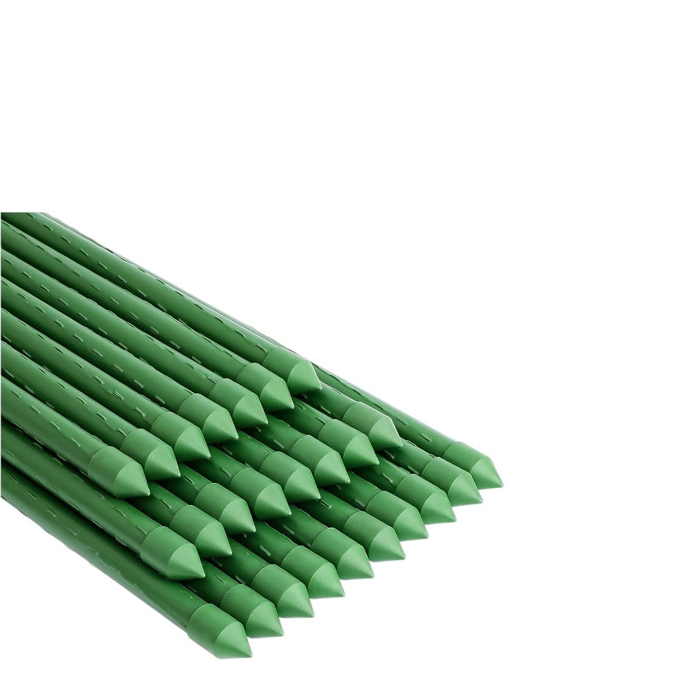 10pcs 16mm¡Á1.45m Plastic Coated Metal Garden Stakes