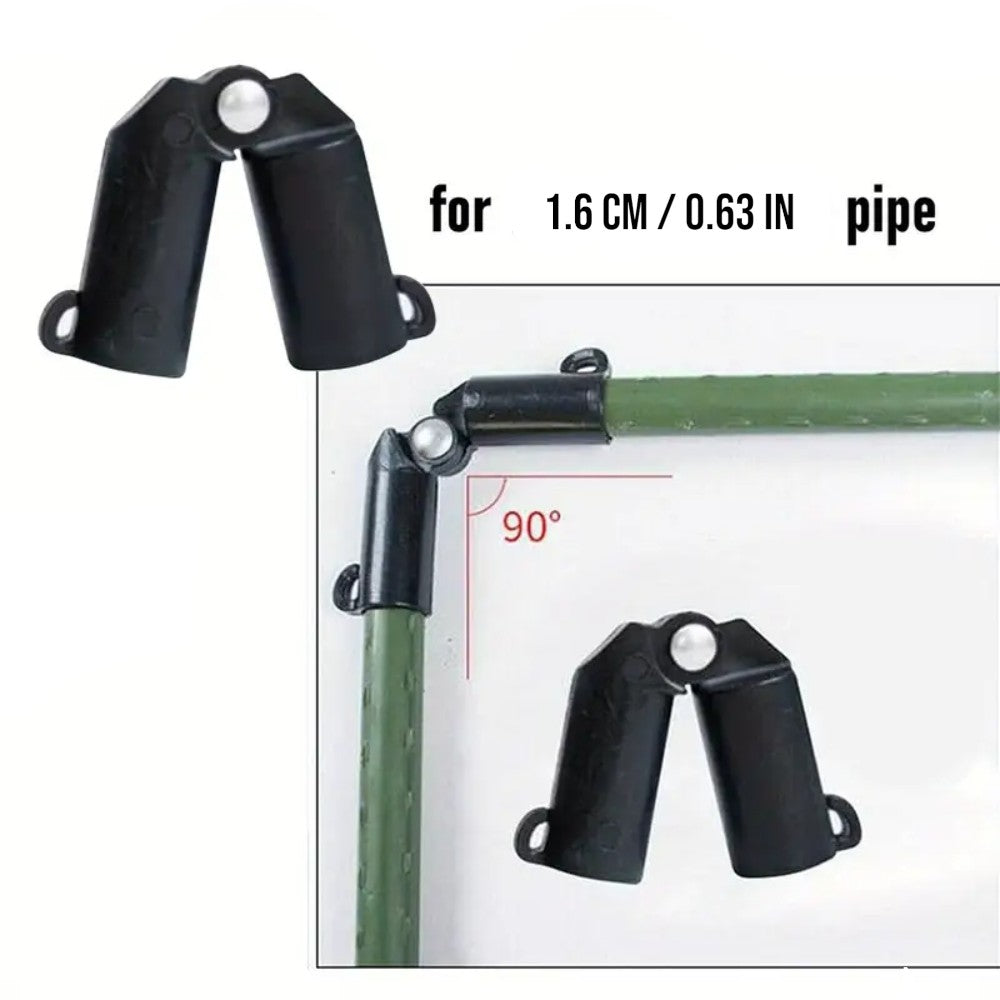15Pcs 16MM Garden Stakes Connector Clip B-Type