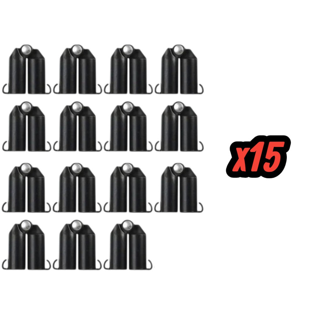 15Pcs 16MM Garden Stakes Connector Clip B-Type