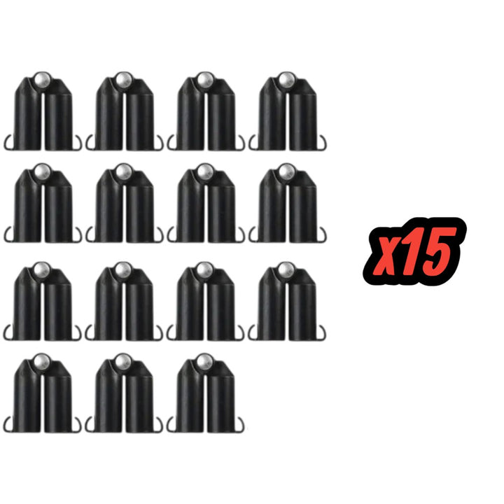 15Pcs 16MM Garden Stakes Connector Clip B-Type