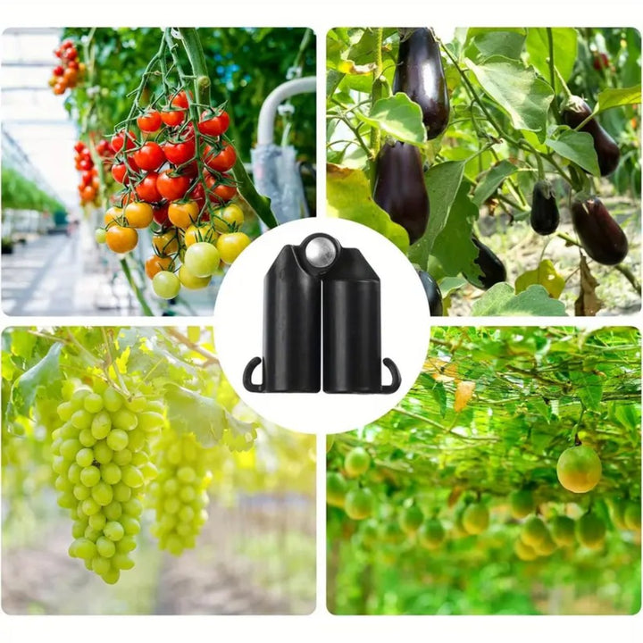 15Pcs 16MM Garden Stakes Connector Clip B-Type