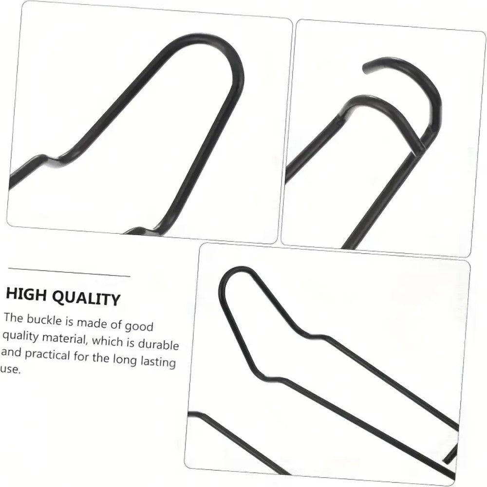 50pcs 16mm Steel Wire Garden Stakes Plant Support Clips