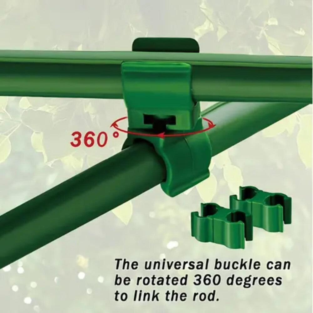 50pcs 16mm 360¡ãAdjustable Garden Stakes Connectors