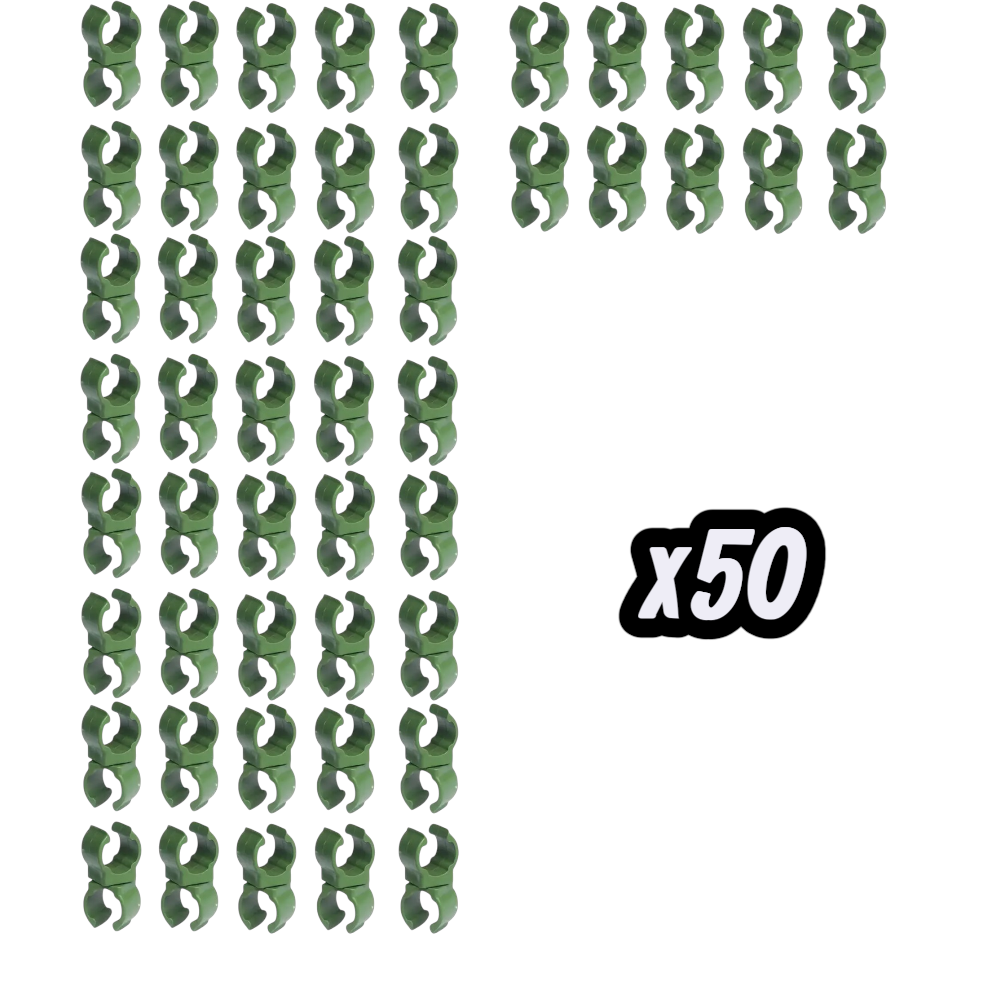 50pcs 16mm 360¡ãAdjustable Garden Stakes Connectors