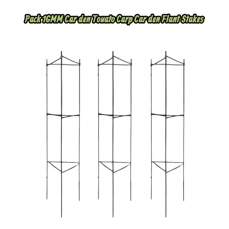 3Pack 16MM Garden Tomato Cage Garden Plant Stakes