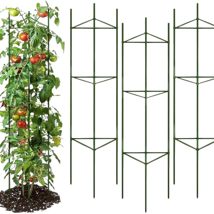 3Pack 16MM Garden Tomato Cage Garden Plant Stakes
