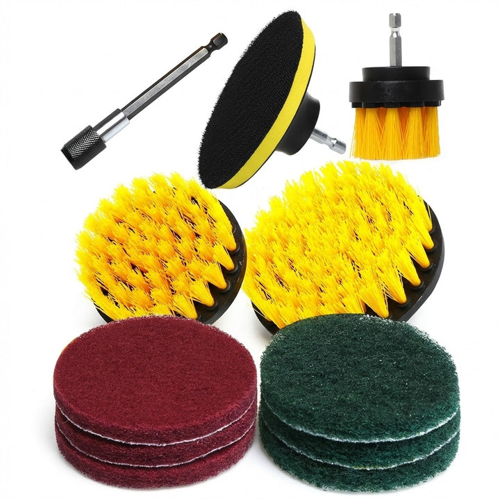 12 Piece Power Drill Cleaning Set