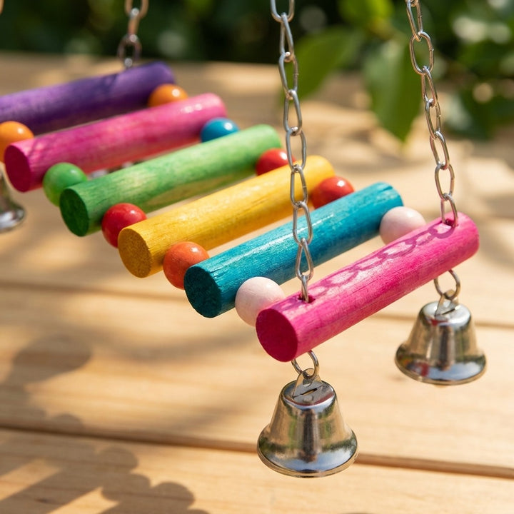 5pcs Bird Parrot Toy Set