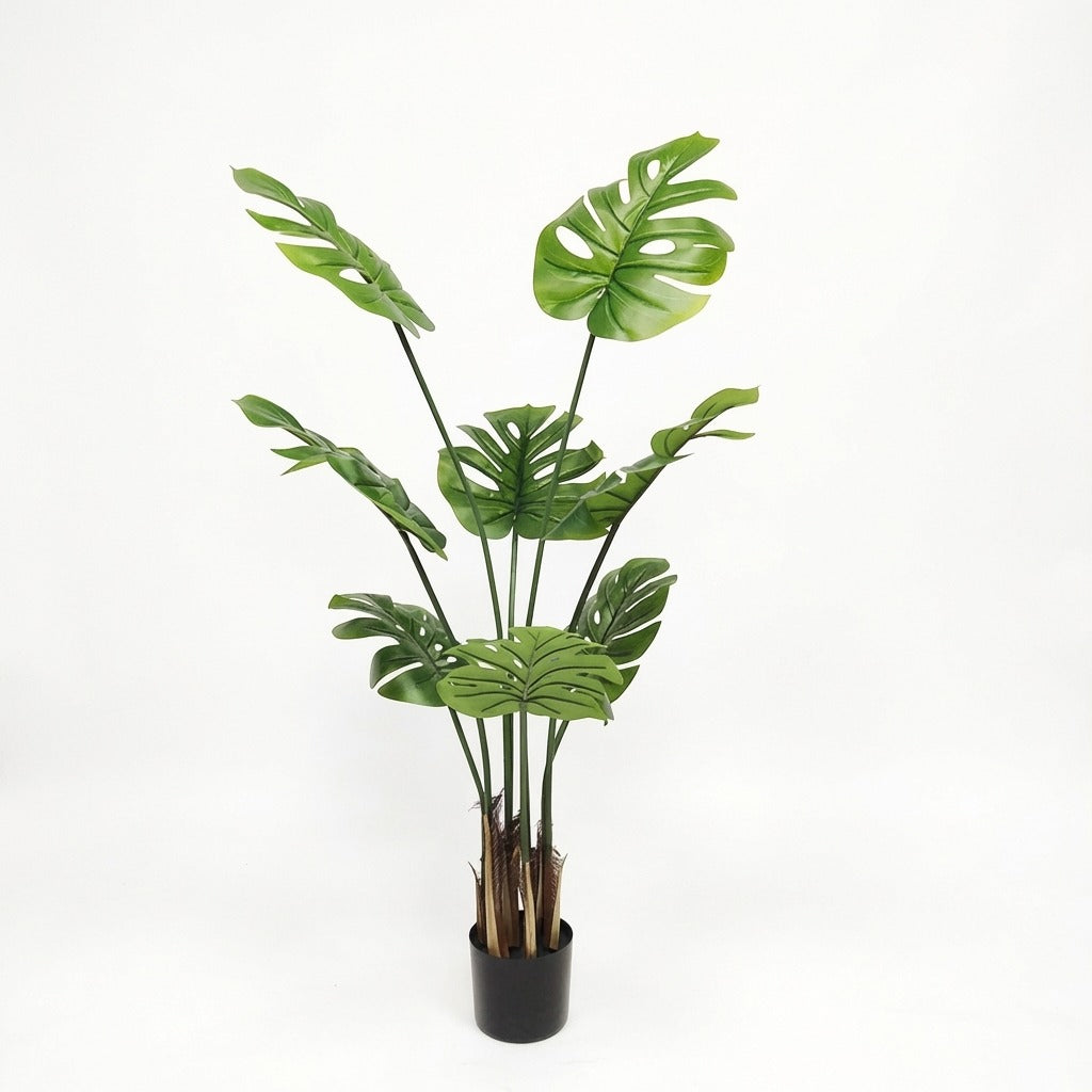120cm Artificial Monstera Deliciosa Tropical Plant for Home and Office